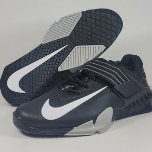 Nike Savaleos Weightlifting Shoes Black White Grey CV5708-010 Men's Size 9 Promo